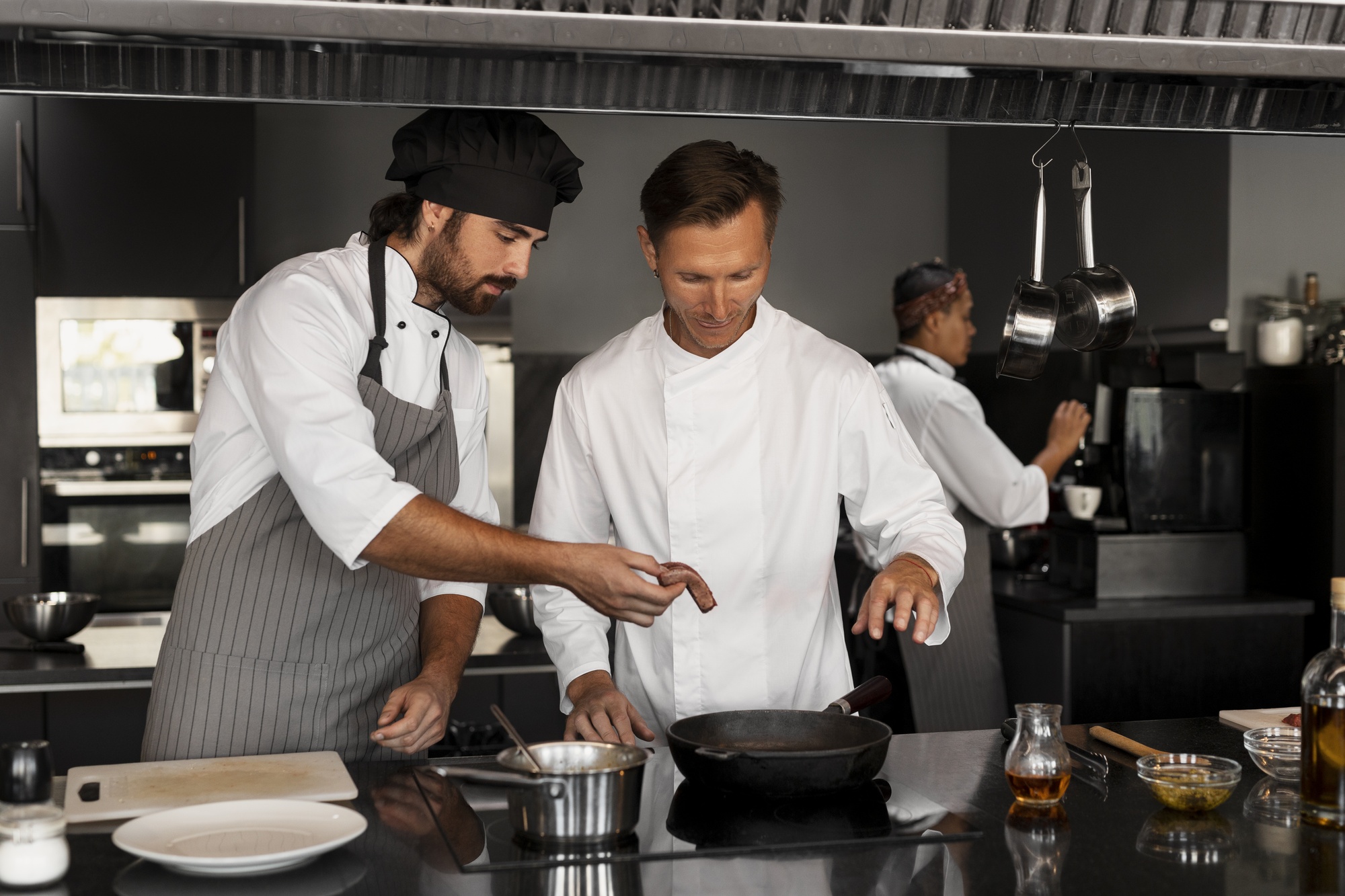 chef-working-together-professional-kitchen